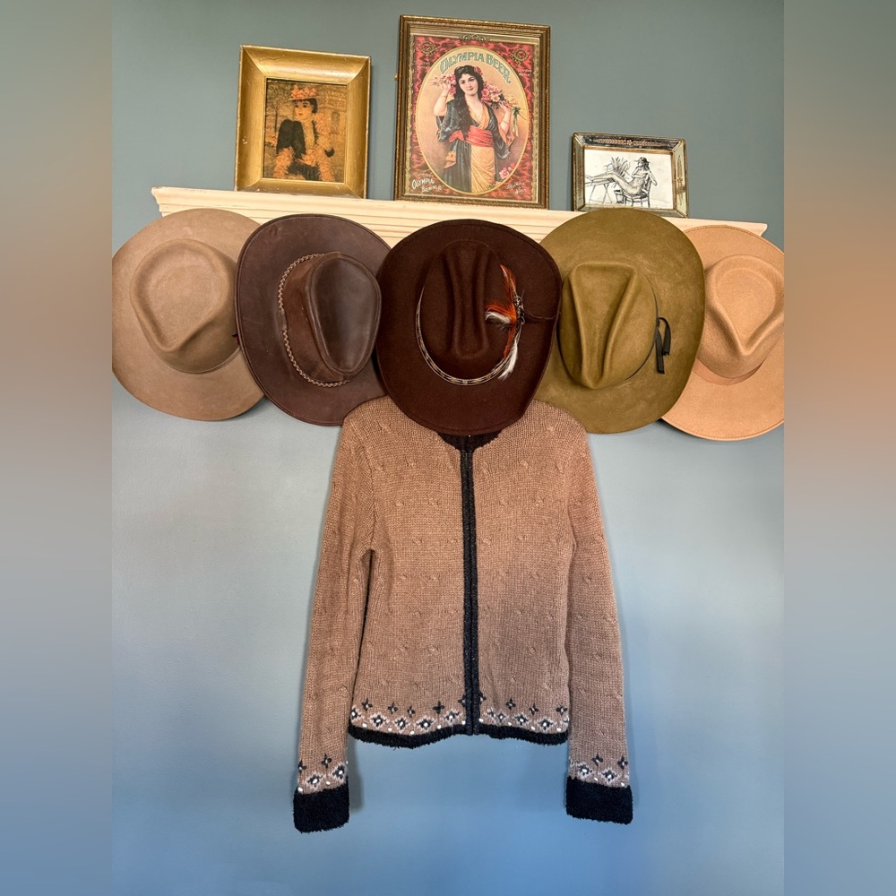 Nomadic Traders  Knit zip Cardigan Jacket Size S
